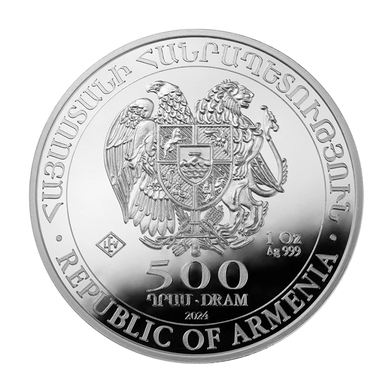 Arche Noah Silbermünze