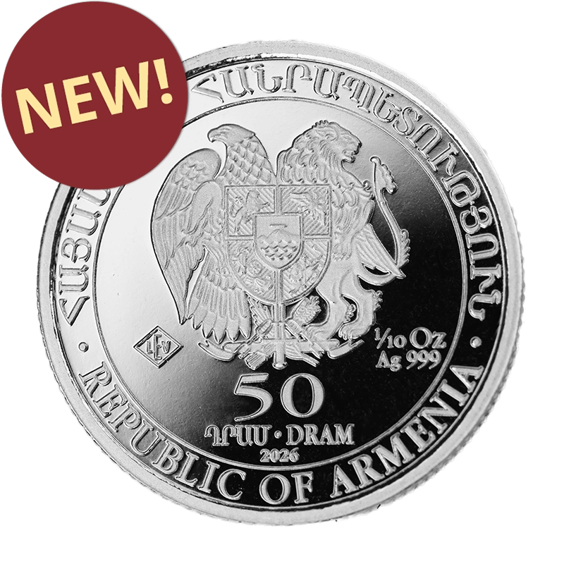 Arche Noah 2026 - Armenien 1/10 oz Silbermünze
