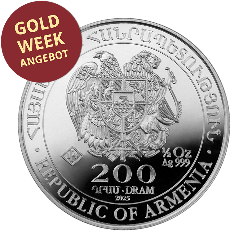 Arche Noah 2025 - Armenien 1/2 oz Silbermünze