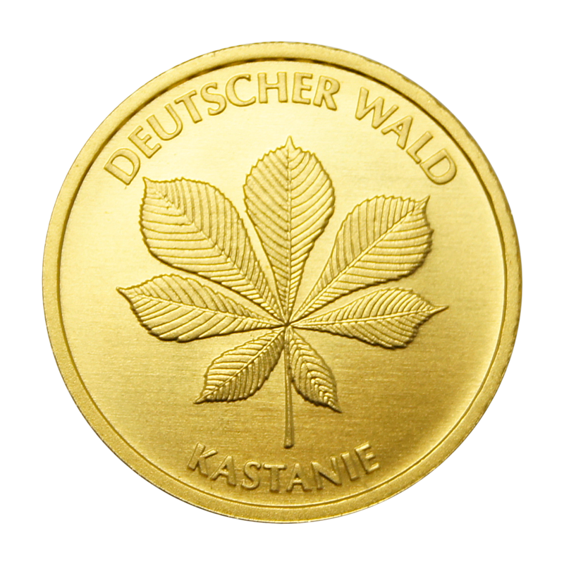 20 Euro Gold (2014) "Euro-Kastanie" 3,8875 g Gold