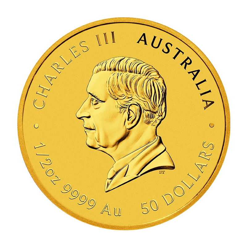 Lunar III "Ziege" 2027 - Australien 1/2 oz Goldmünze