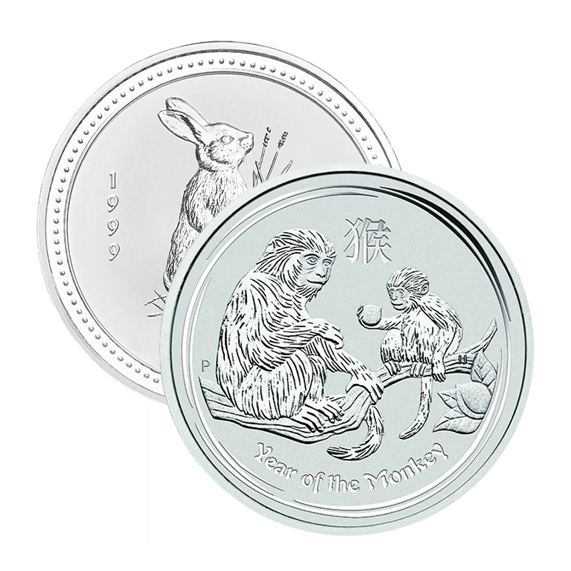 Lunar "all motifs" - Australia 1 oz silver coin
