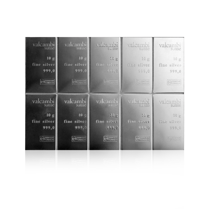 Combibar - 10 x 10 g Silberbarren