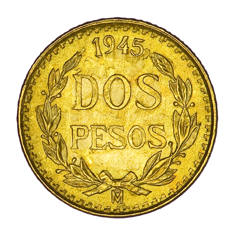 2 Pesos - Mexiko 1,5 g gold coin
