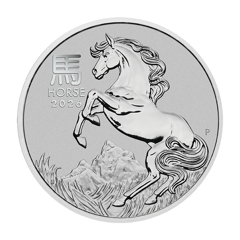 Lunar III "Horse" 2026 - Australia 1 oz platin coin