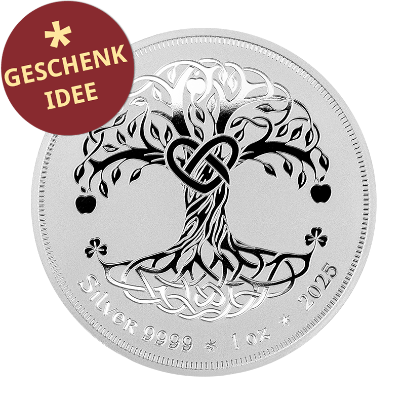 Silver Tree of life Tara Coin 2025 - 1 oz silver medal .9999