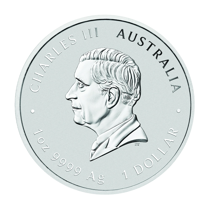 Lunar III "Ziege" 2027 - Australien 1 oz Silbermünze