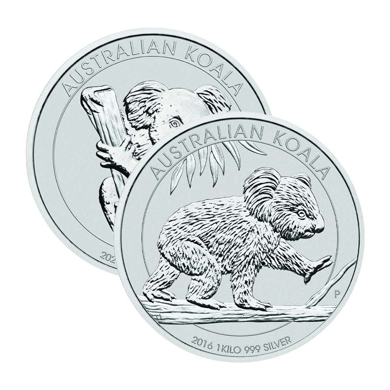 Koala (various Years) - Australia 1 kg fine silver