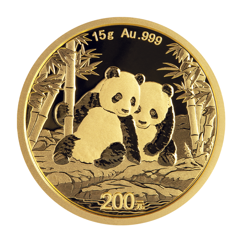 Panda 2026 - China 15 g gold coin