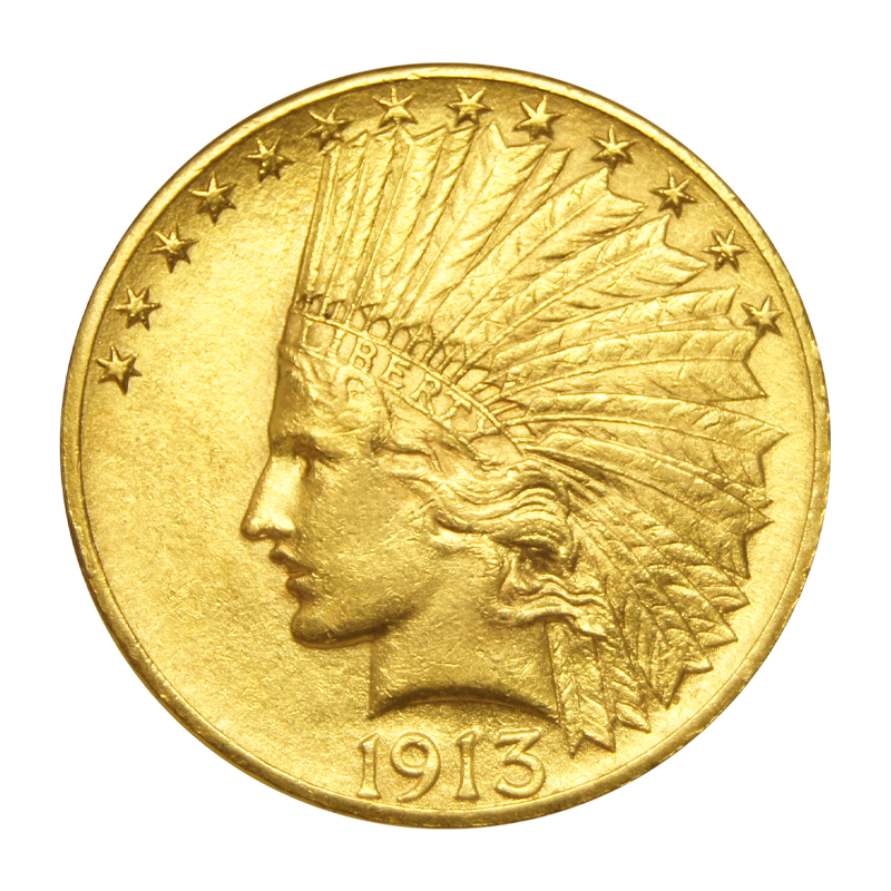 Indian Head Eagle - USA 10 $ Goldmünze