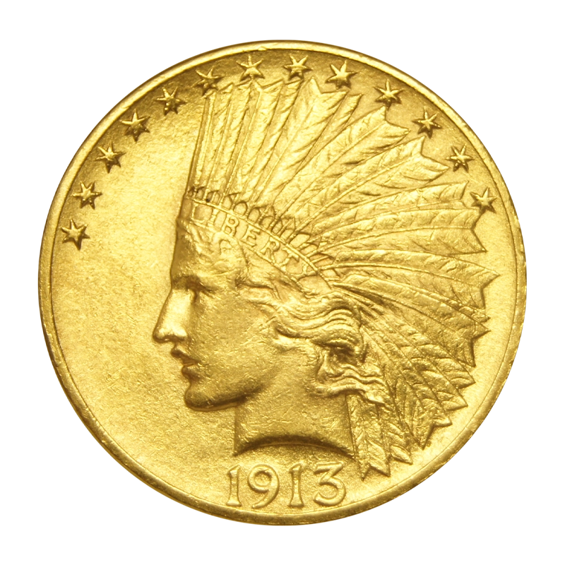 Indian Head Eagle - USA 10 $ Goldmünze