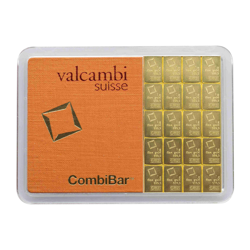 Combi Barren - 20 g Gold .9999 (20 x 1 g)