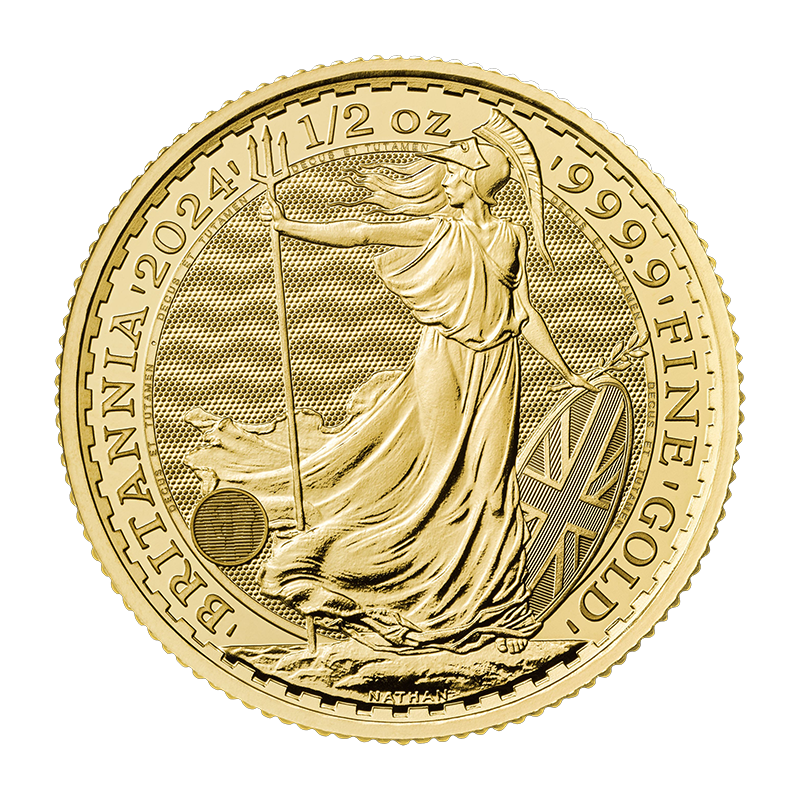 Britannia - United Kingdom 1/2 oz gold coin
