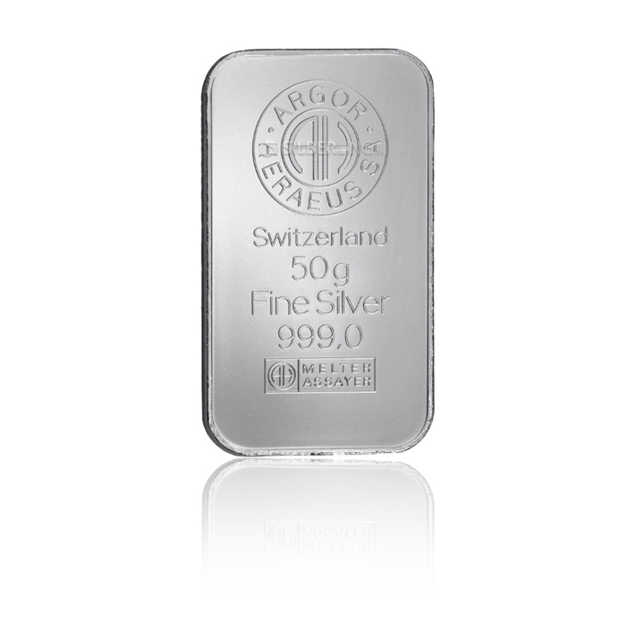 Silver Bar 50 g 999 - various brands