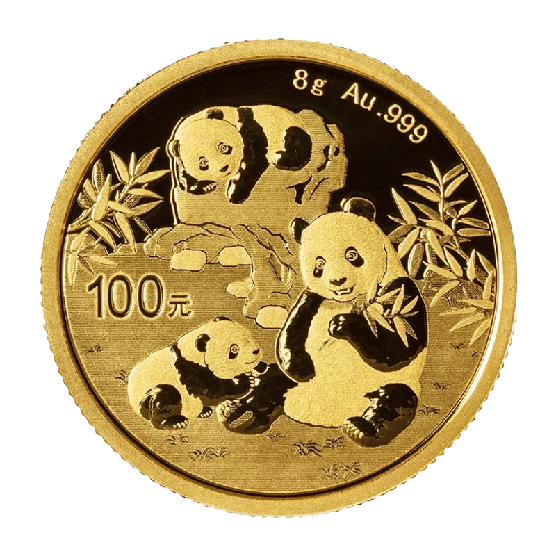 Panda 2025 - China 8 g gold coin
