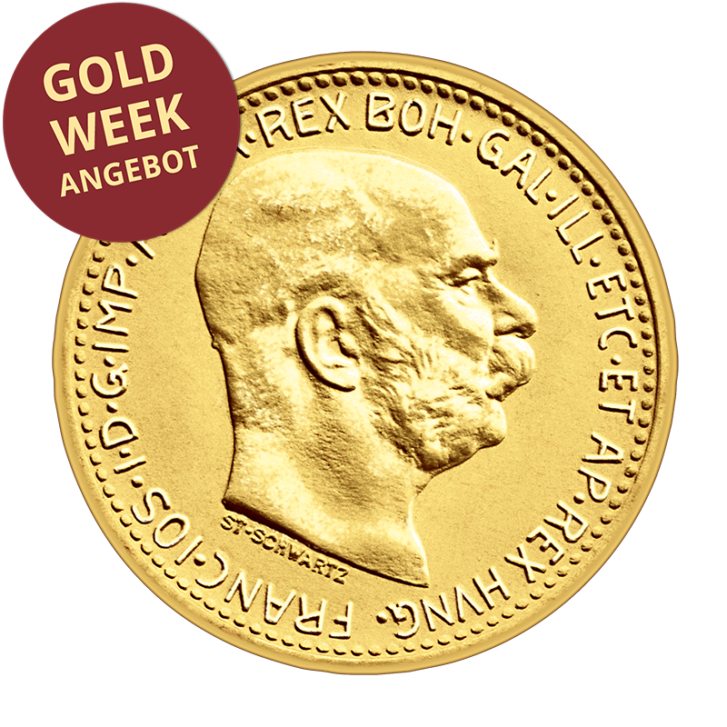 10 Kronen - Goldmünze 3,045 g - Österreich