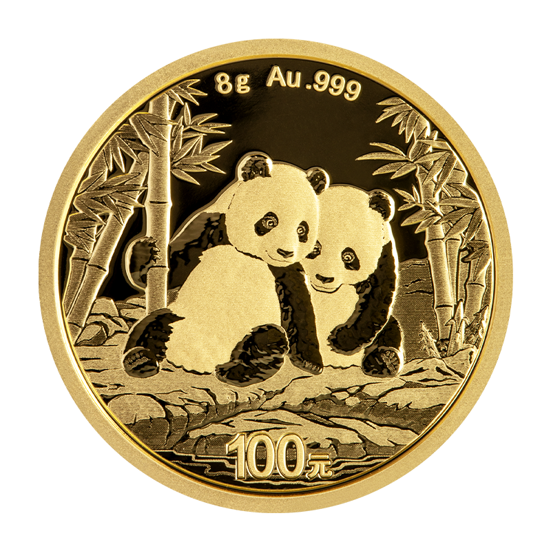Panda 2026 - China 8 g gold coin
