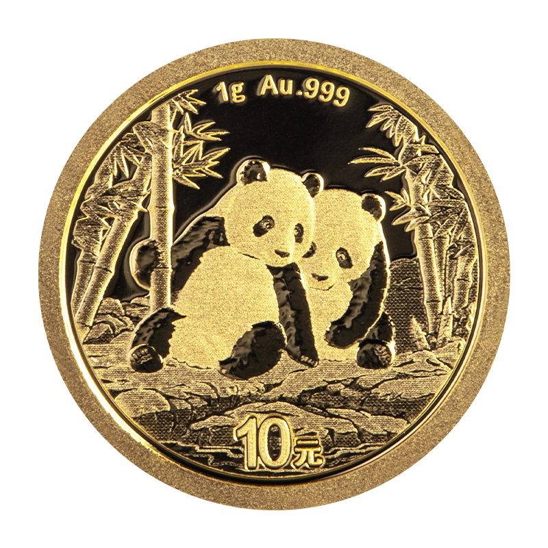 Panda 2026 - China 1 g gold coin