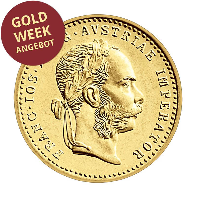 1 ducat - Austria 3,44 g gold coin