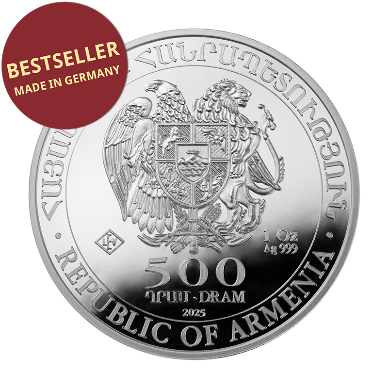 Arche Noah 2025 - Armenien 1 oz Silbermünze