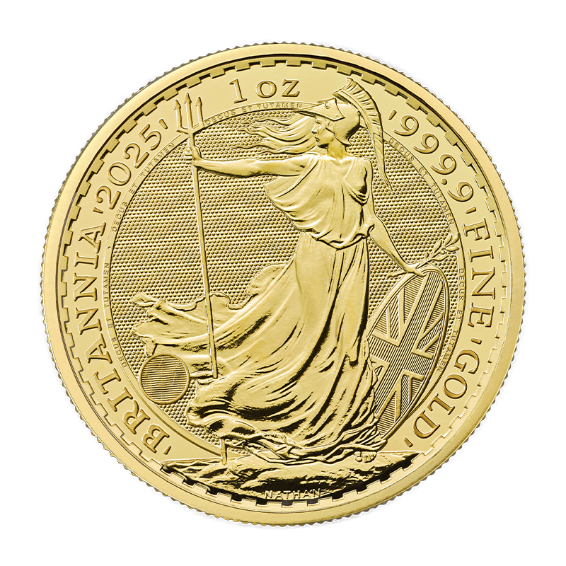 Britannia 2025 - United Kingdom 1 oz gold coin