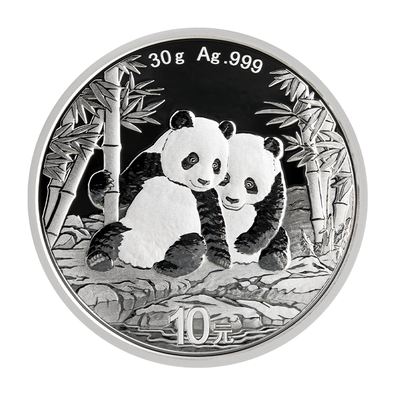Panda 2026 - China 30 g Silbermünze