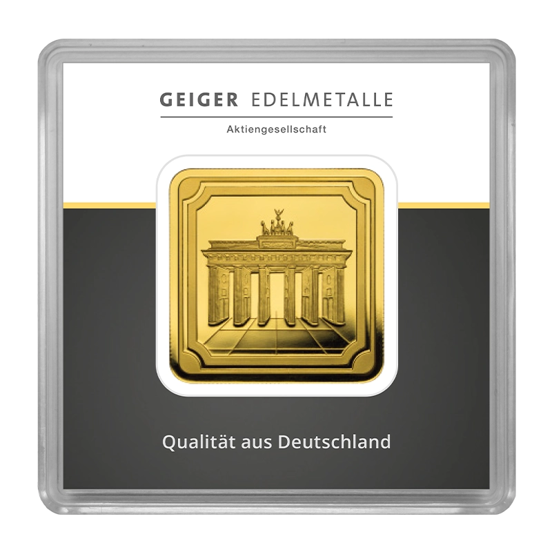 DVAG-Direktkauf - 50 g Premium Goldbarren „Bundesrepublik Deutschland“ - .9999 in Kapsel