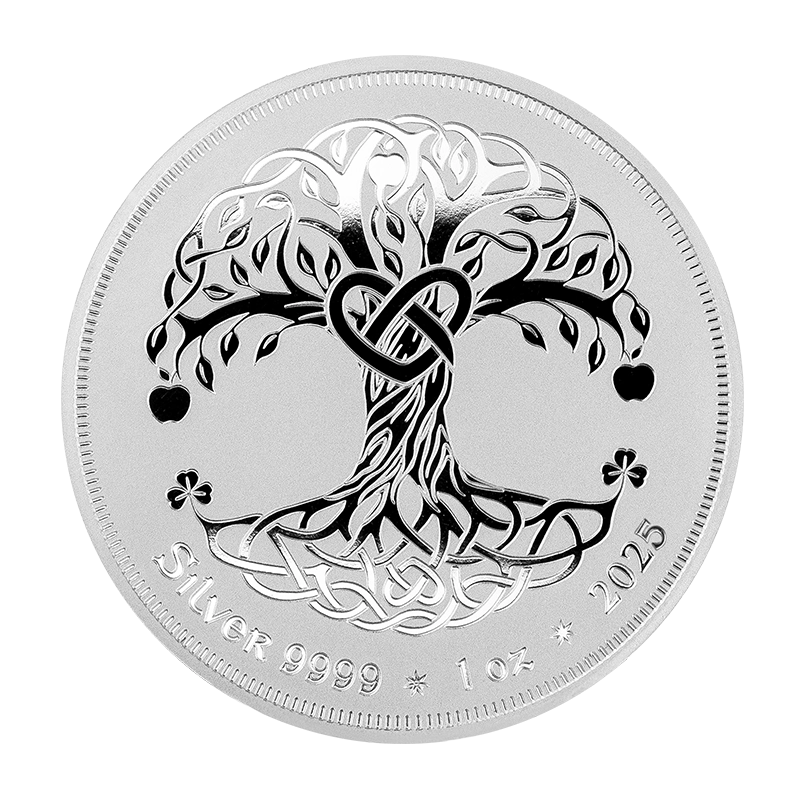 Silver Tree of life Tara Coin 2025 - 1 oz silver medal .9999
