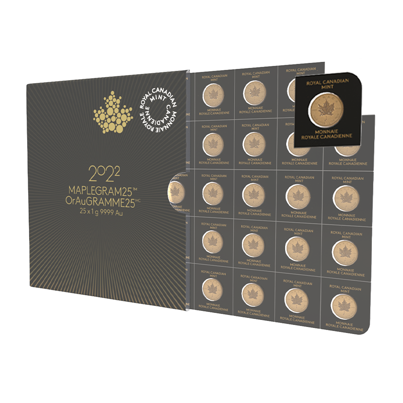 Maplegram - 1 g Goldmünze .9999