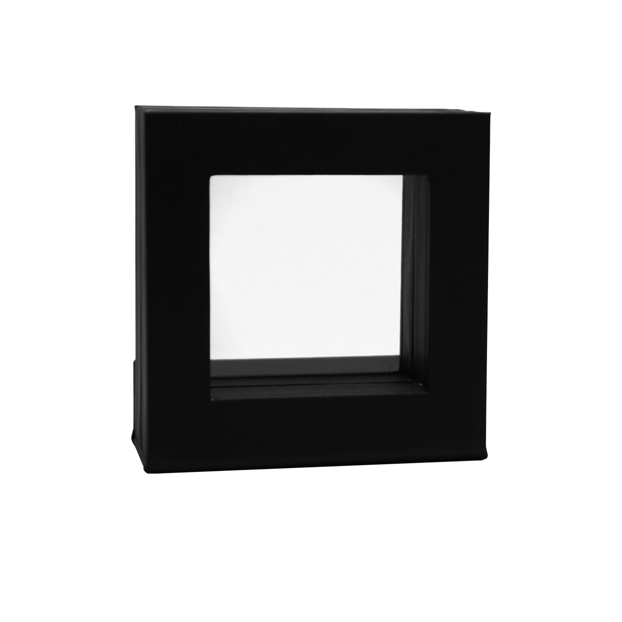 Object frame 50 x 50 mm inner dimension black