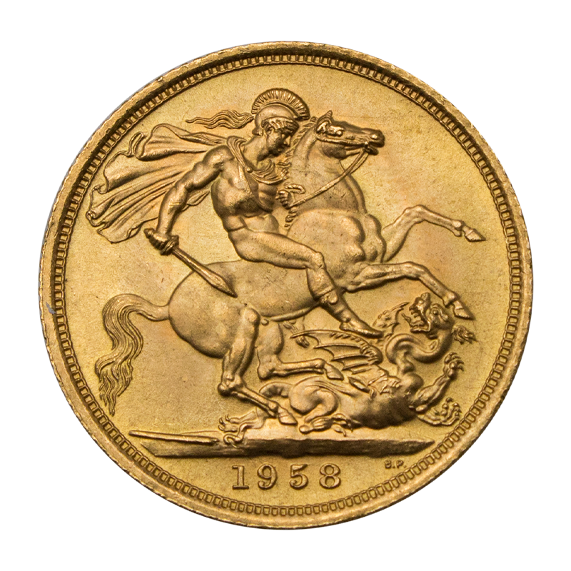 Sovereign - Großbritannien 1/2 Pfund Goldmünze Sovereign - Großbritannien 1/2 Pfund Goldmünze