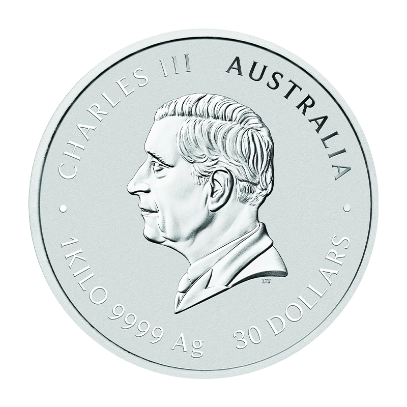 Lunar III "Ziege" 2027 - Australien 1 kg Silbermünze