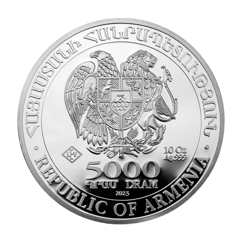 Arche Noah - Armenien 10 oz Silbermünze, diverse Jahrgänge
