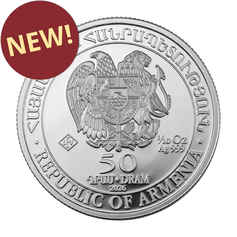 Arche Noah 2026 - Armenien 1/10 oz Silbermünze