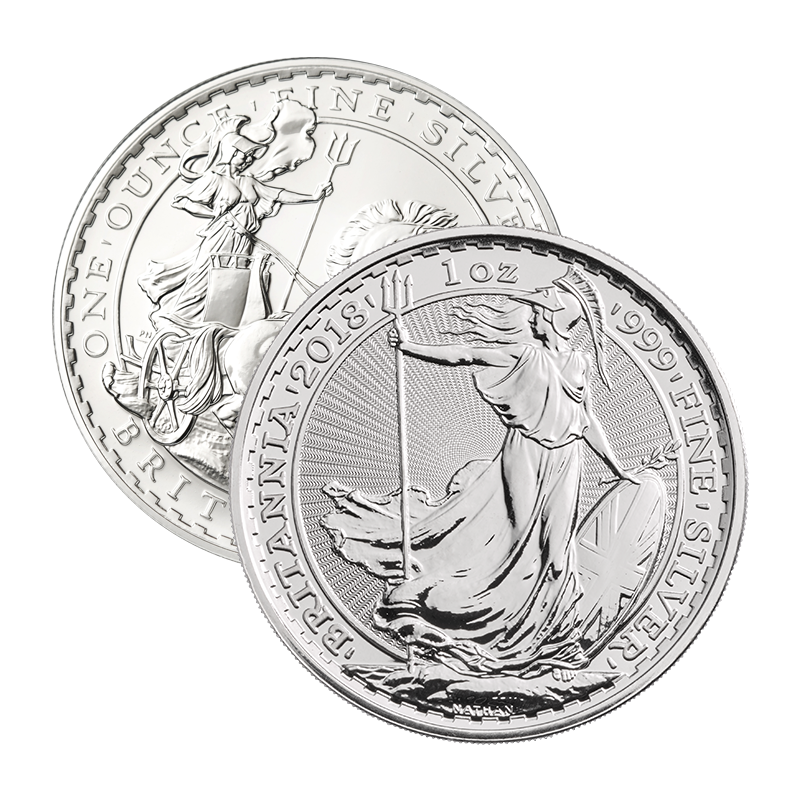 Britannia 2023 - United Kingdom 1 oz silver coin, various years