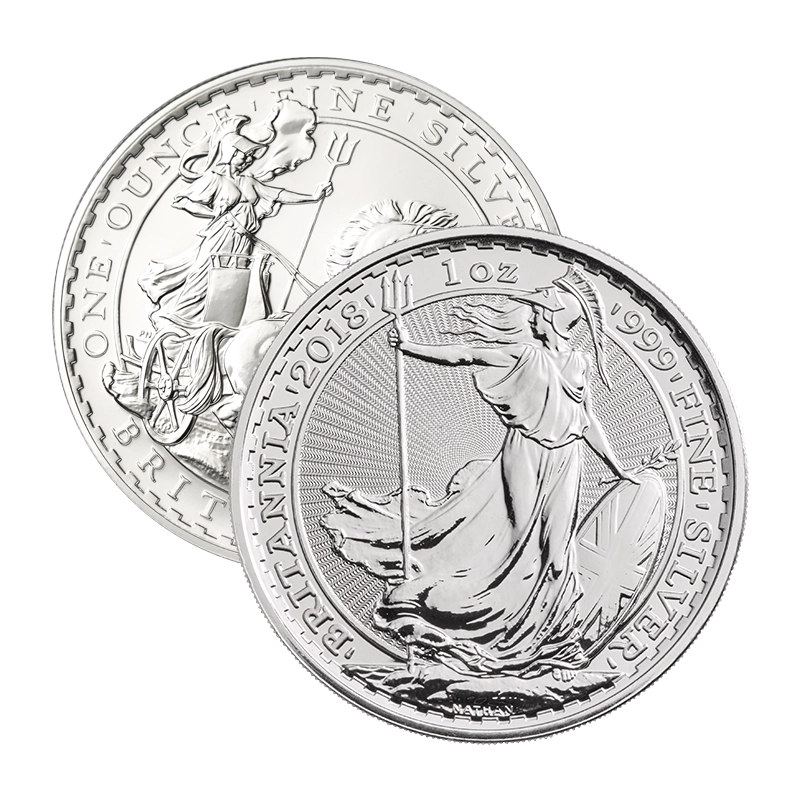 Britannia - Vereinigtes Königreich 1 oz Silbermünze, div. Jahrgänge