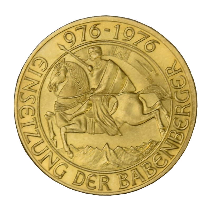 Babenberger - Österreich 1.000 Schilling Goldmünze Babenberger - Österreich 1.000 Schilling Goldmünze