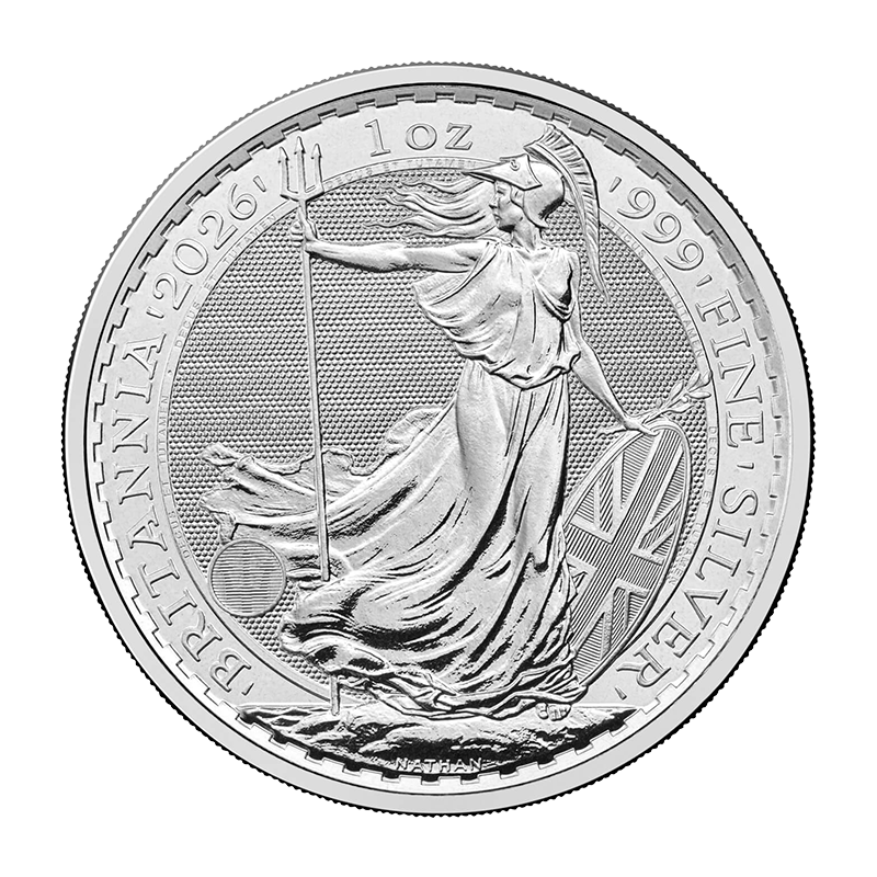 Britannia 2026 - United Kingdom 1 oz silver coin