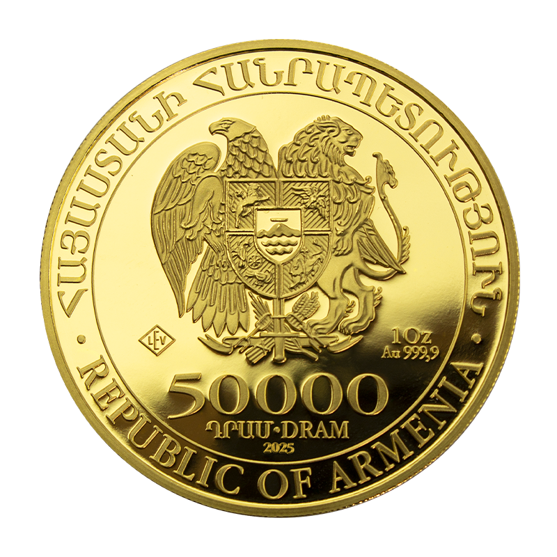 Arche Noah 2025 - Armenien 1 oz Goldmünze