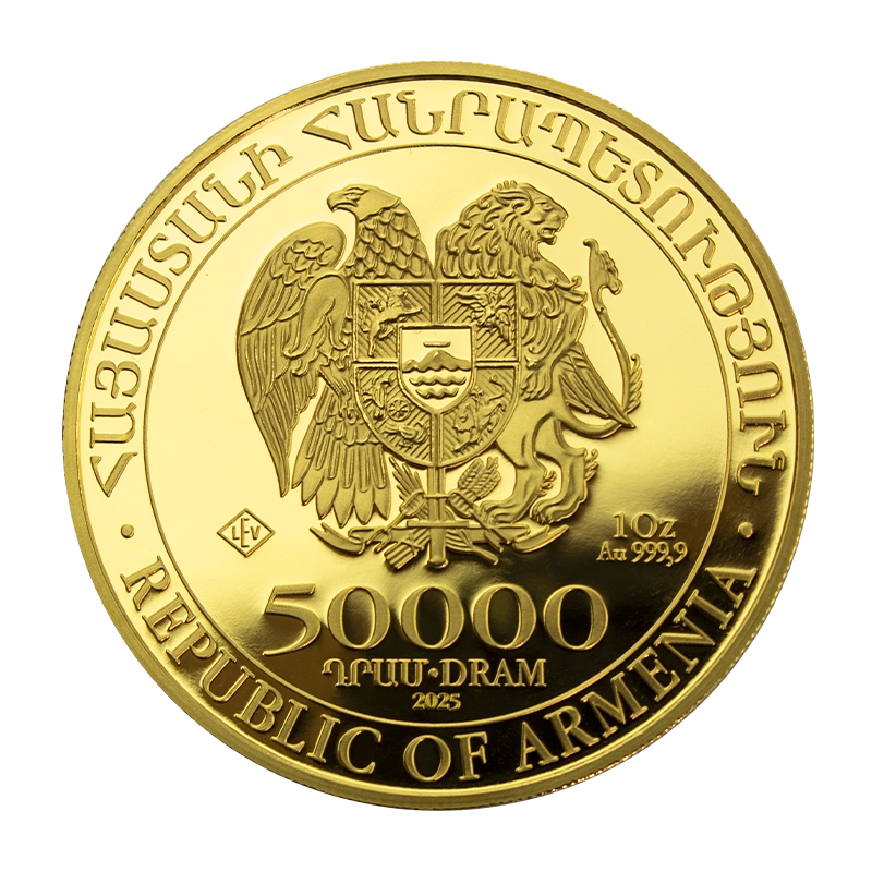 Arche Noah 2026 - Armenien 1 oz Goldmünze