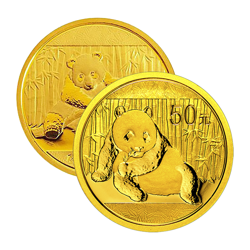Panda (various Years) - China 1/10 oz gold coin