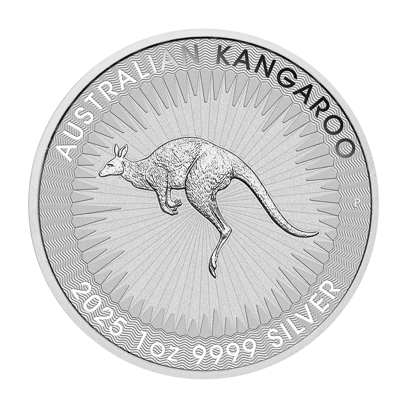 Känguru (Kangaroo) 2025 - Australien 1 oz Silbermünze