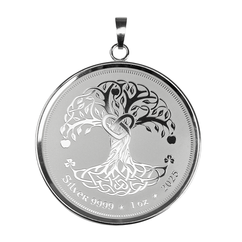 Silver tree of life Tara 2025 - 1 oz Silbermedaille .9999 - Anhänger ohne Kette/Band