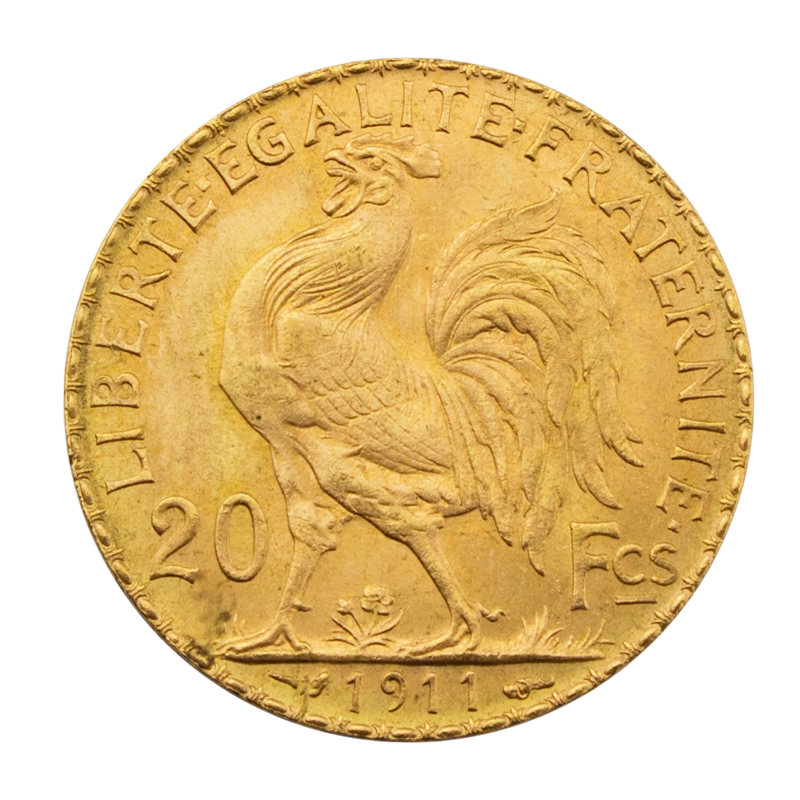 Marianne Coq - Frankreich 20 Fr. Goldmünze
