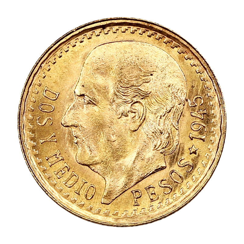 2,5 Pesos - Mexiko 1,87 g Goldmünze