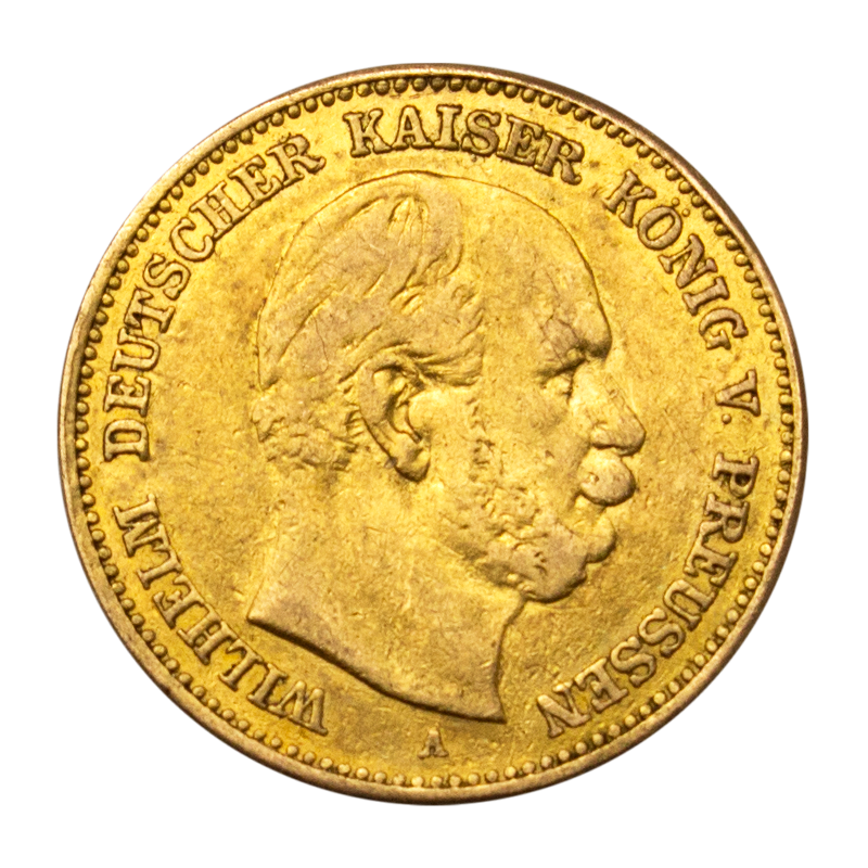 5 Mark Goldmünze - Wilhelm I