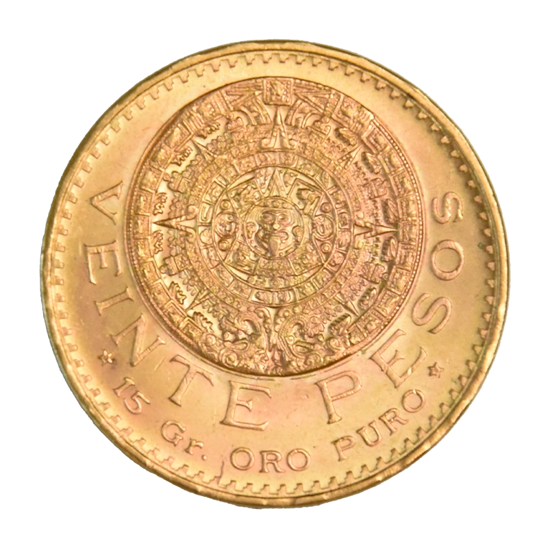 Mexico-20 Pesos Atztekenkalender Gold