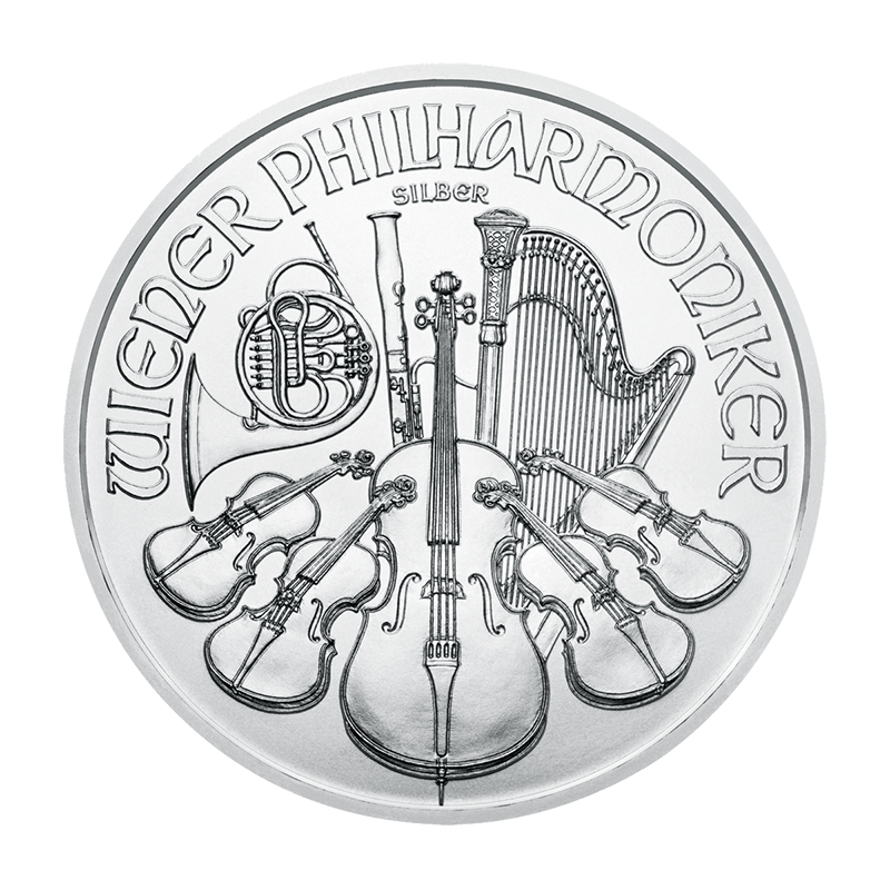 Wiener Philharmoniker 2026 - Österreich 1 oz Silbermünze