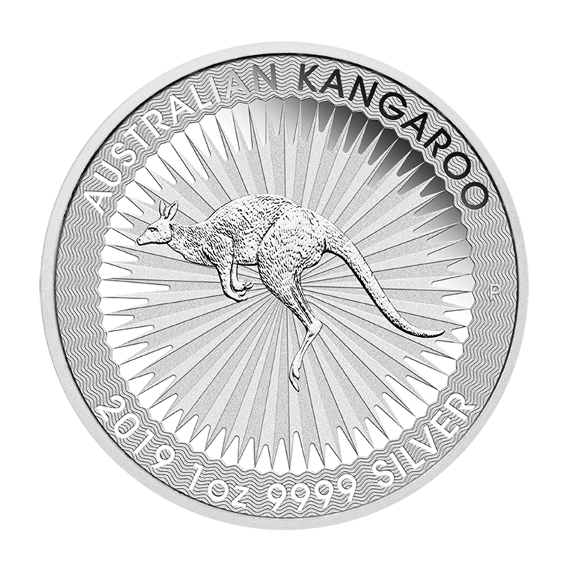 Kangaroo  Australia 1 oz silver coin, various years