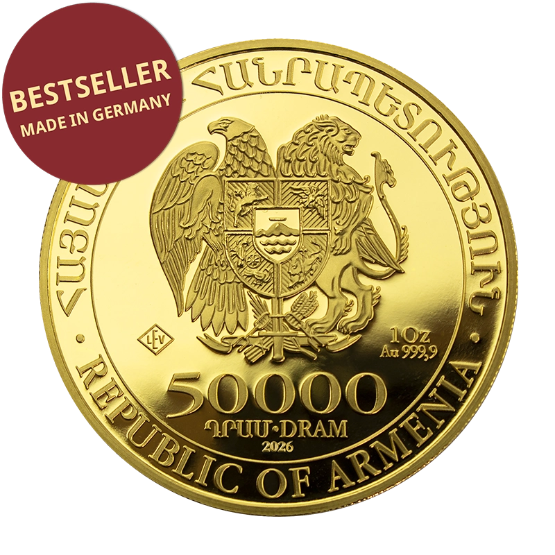 Arche Noah 2026 - Armenien 1 oz Goldmünze